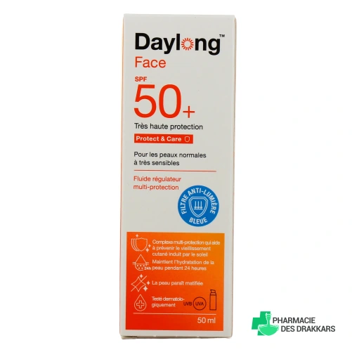 Daylong Face Fluide Régulateur Visage SPF50+