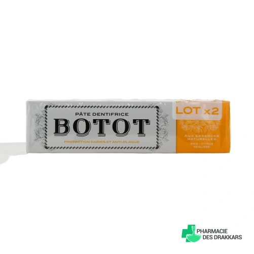 Botot Dentifrice Anis Citrus Réglisse