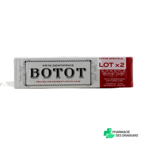 Botot Dentifrice Cannelle Clou de Girofle Menthe