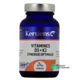 Kersiens Vitamines D3 + K2 - Vue 360°