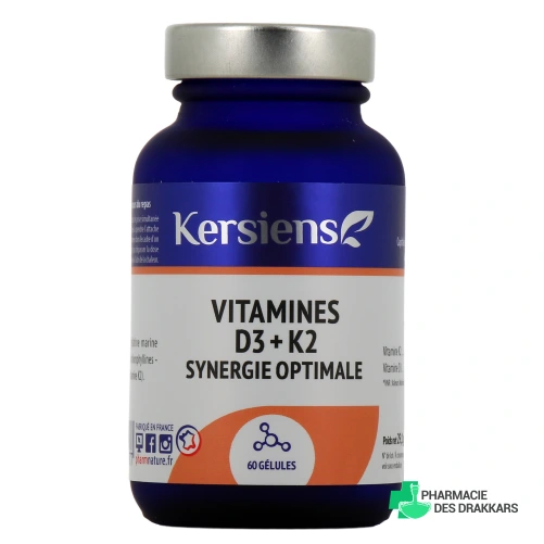 Kersiens Vitamines D3 + K2
