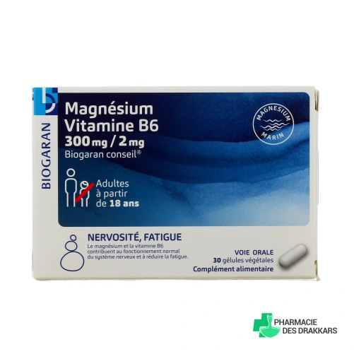Biogaran Magnésium Vitamine B6