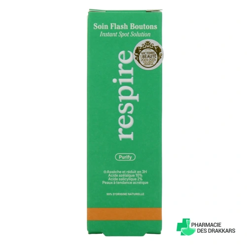 Respire Soin Flash Bouton