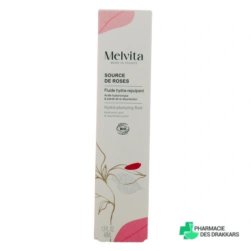 Melvita Source de Roses Fluide Hydratant Repulpant