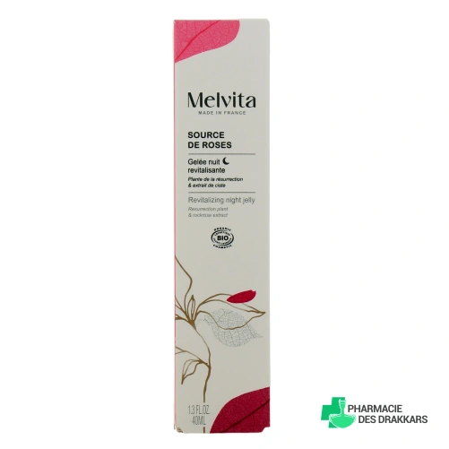 Melvita Source de Roses Gelée Nuit Revitalisante