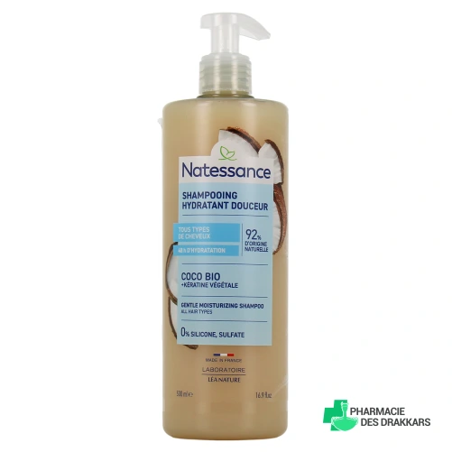Natessance Shampooing Hydratant Douceur