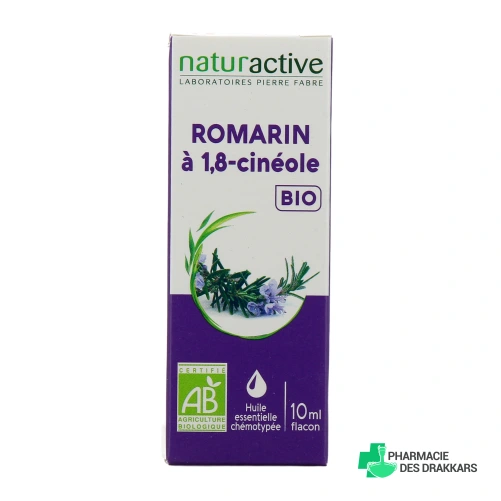 Naturactive Huile Essentielle Romarin à 1,8-Cinéole Bio