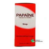 Papaïne Sirop - Vue 360°