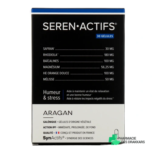 Synactifs Seren Actifs Stress & Humeur