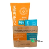 Topicrem Sun Protect Lait Solaire Hydratant SPF 50+ - Vue 360°