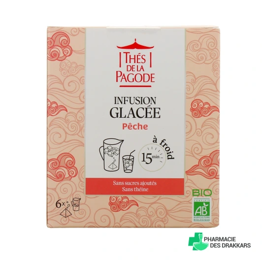 Thés de la Pagode Infusion Glacée Pêche