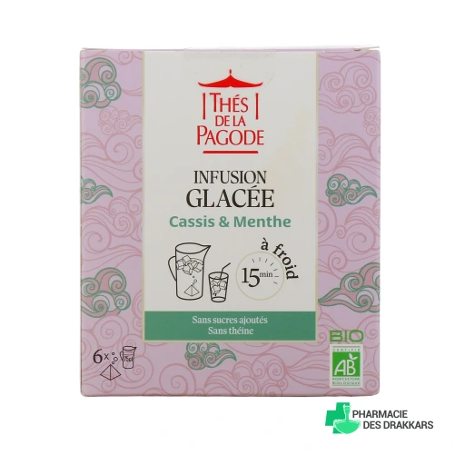 Thés de la Pagode Infusion Glacée Cassis & Menthe