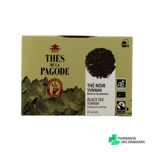 Thés de la Pagode Thé Noir Yunnan Bio