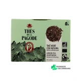Thés de la Pagode Thé Vert Cru Naturel Bio - Vue 360°
