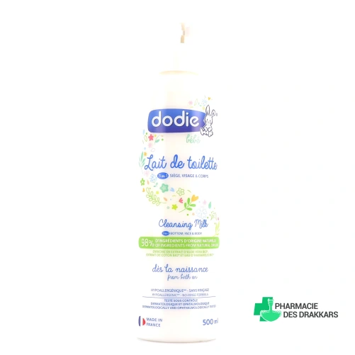 Dodie Lait de toilette 3 en 1
