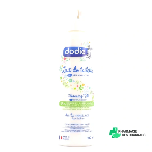 Dodie Lait de toilette 3 en 1