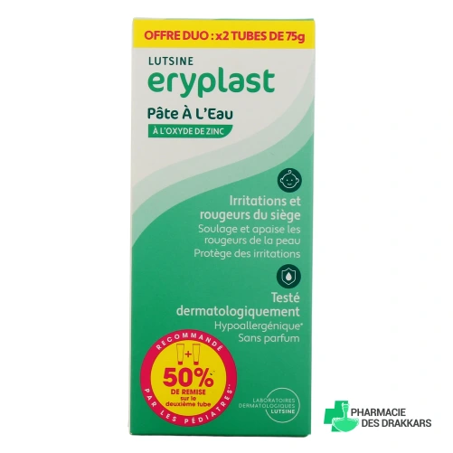 Eryplast Pâte à l'Eau Soin des fesses du bébé