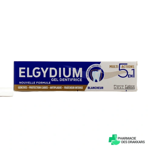 Elgydium Dentifrice Multi-Actions - Vue 360°