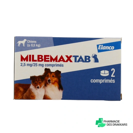 Milbemax Tab Vermifuge Chien