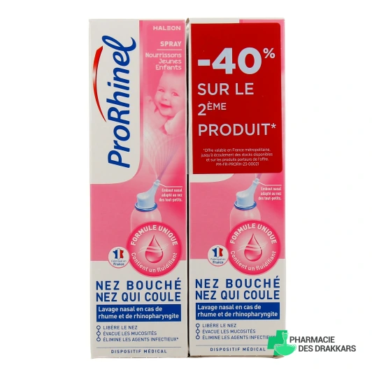 Prorhinel Spray Nourrissons et Jeunes Enfants