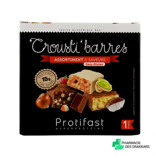 Protifast Hyperprotéiné Barre Crousti