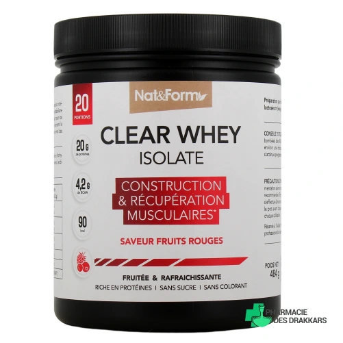 Nat & Form Clear Whey Isolate