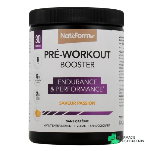 Nat & Form Pré-Workout Booster