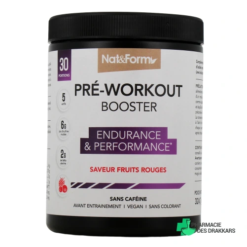Nat & Form Pré-Workout Booster