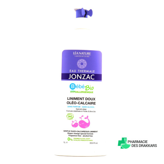 Jonzac Bébé Bio Liniment doux oléo-calcaire