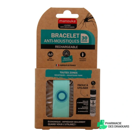 Manouka Bracelet Anti-Moustiques