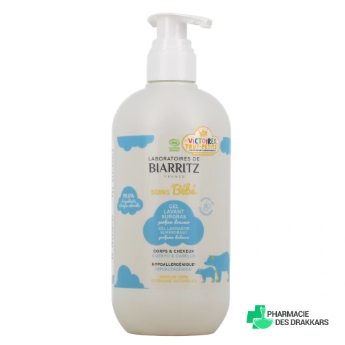 Laboratoires de Biarritz Gel Lavant Surgras Bébé