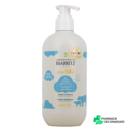 Laboratoires de Biarritz Gel Lavant Surgras Bébé