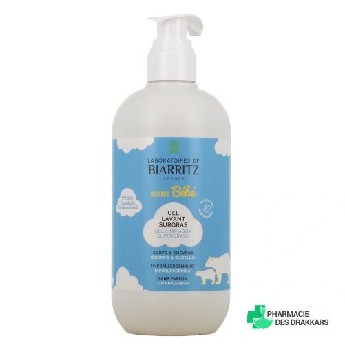 Laboratoires de Biarritz Gel Lavant Surgras Bébé
