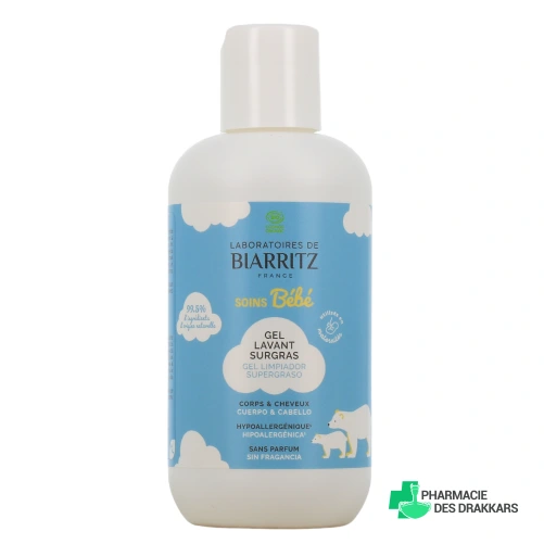 Laboratoires de Biarritz Gel Lavant Surgras Bébé