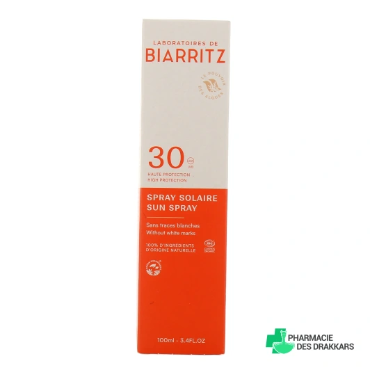 Laboratoires de Biarritz Spray solaire SPF30