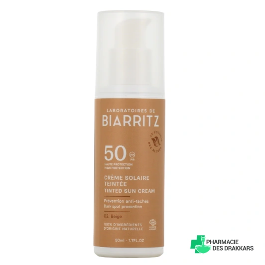 Laboratoires de Biarritz Crème solaire teintée SPF50