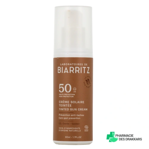 Laboratoires de Biarritz Crème solaire teintée SPF50