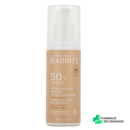 Laboratoires de Biarritz Crème solaire teintée SPF50