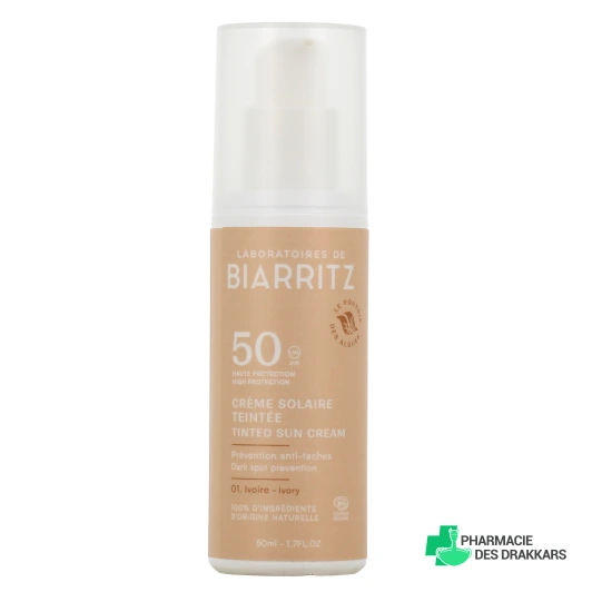 Laboratoires de Biarritz Crème solaire teintée SPF50
