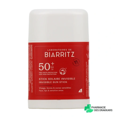 Laboratoires de Biarritz Stick Solaire Invisible SPF 50+