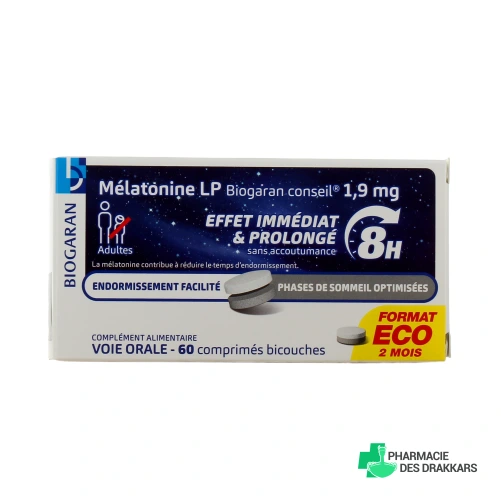 Biogaran Mélatonine LP