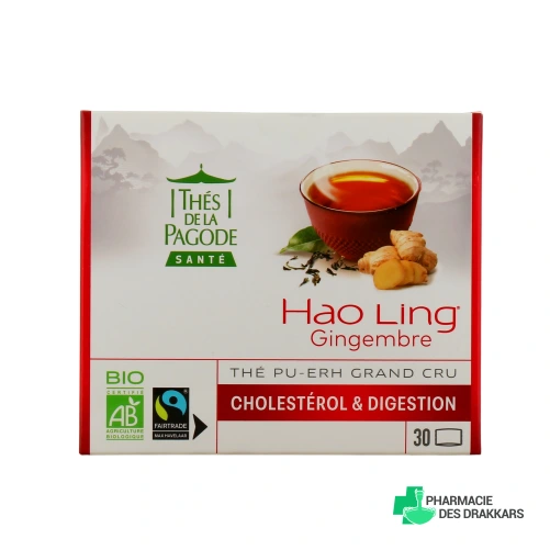 Thés de la Pagode Hao Ling Gingembre