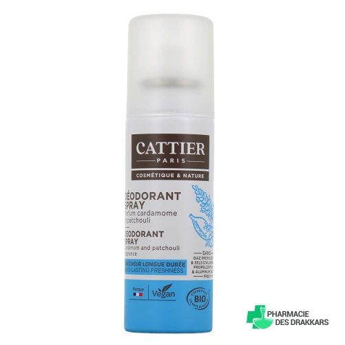Cattier Déodorant Spray