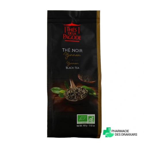 Thés de la Pagode Thé Noir Yunnan Bio