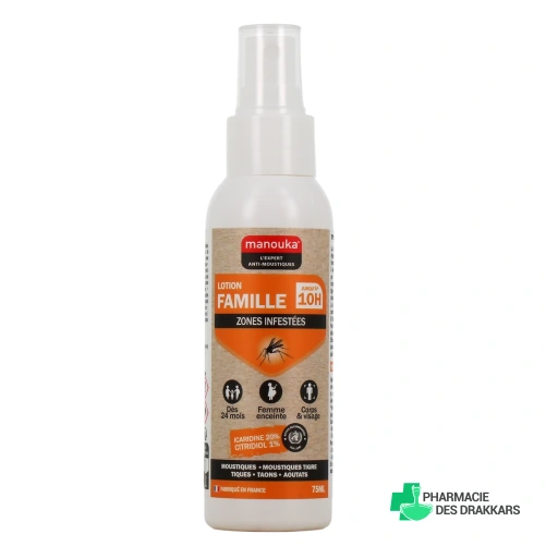 Manouka Famille Répulsif Anti-moustiques