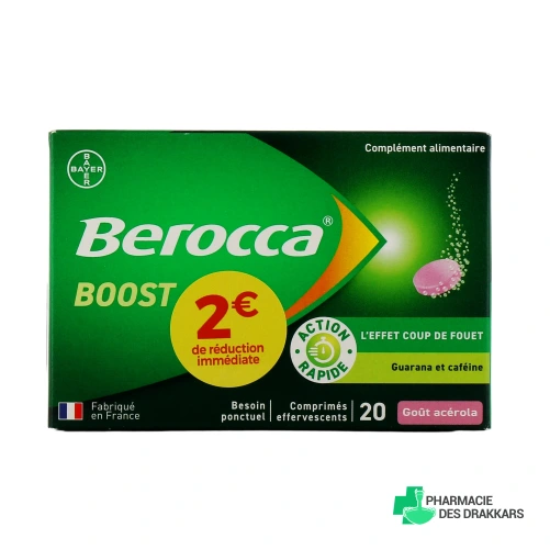 Berocca Boost Effet Coup de Fouet