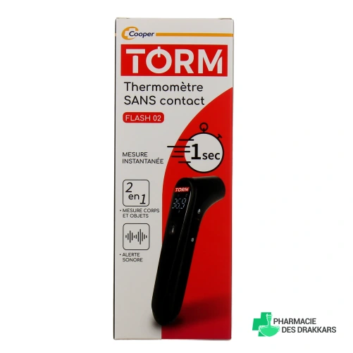 Torm Thermomètre Flash sans Contact