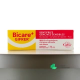 Gifrer Bicare Plus Dentifrice Gencives Sensibles - Vue 360°