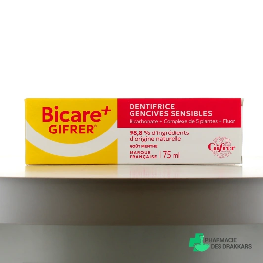 Gifrer Bicare Plus Dentifrice Gencives Sensibles
