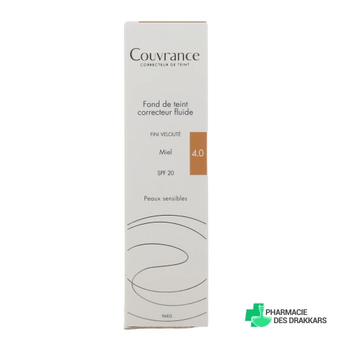 Avène Couvrance Fond de Teint Correcteur Fluide